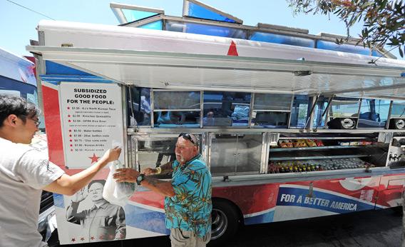 Food truck.